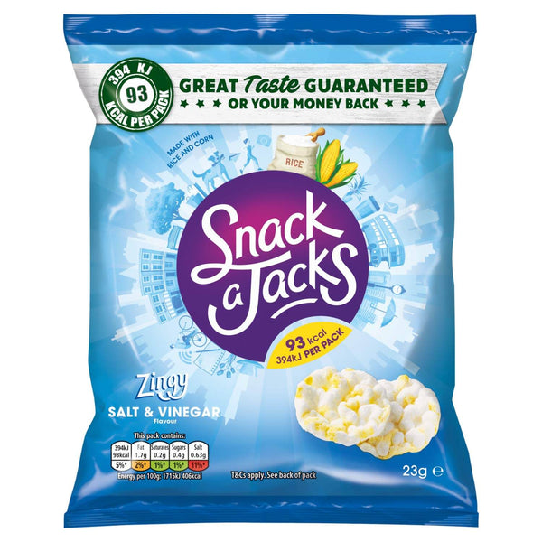 Snack a Jacks Salt and Vinegar 23g