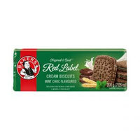 BEST BY MARCH 2024: Bakers Mint Creams Red Label Biscuits (Kosher) 200g