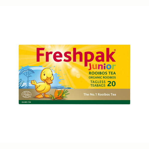 BEST BY MAY 2025: Freshpak Rooibos Tea - Junior Rooibos Tea Bags (Pack Of 20 Bags) 40g