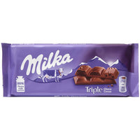Milka Triple Chocolate Bar 90g