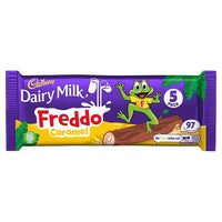 BEST BY FEBRUARY 2025: Cadbury Freddo Caramel And Chocolate Bar 5 Pack 195g