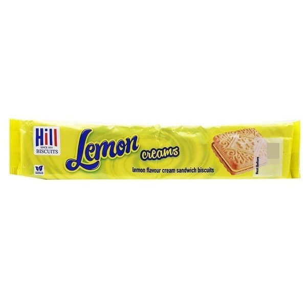 Hill Biscuits Lemon Creams (HEAT SENSITIVE ITEM - PLEASE ADD A THERMAL BOX TO YOUR ORDER TO PROTECT YOUR ITEMS 150g