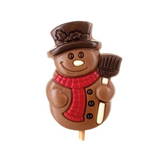 Belfine Frosty The Snowman White Chocolate Lollipop 25g