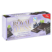 Boehme Royal Thins with Black Currant and Dark Chocolate 200g