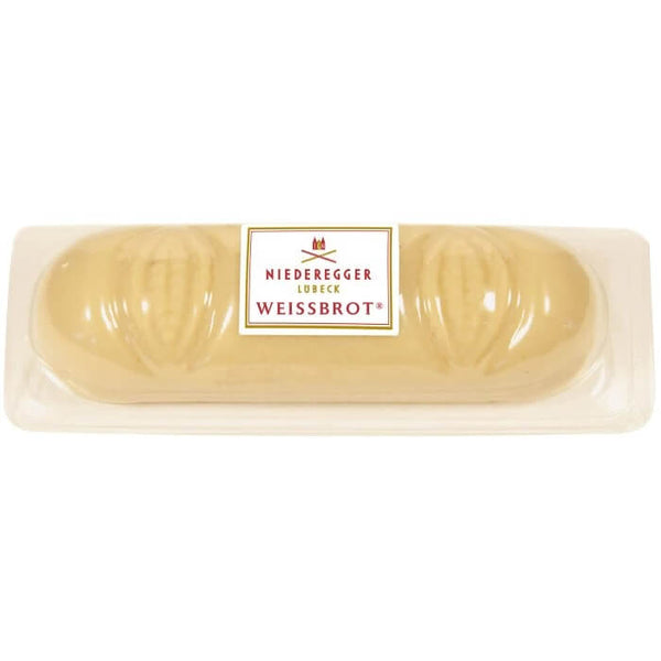 BEST BY JULY 2025: Niederegger White Marzipan Loaf 125g