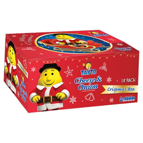 Tayto Cheese and Onion Christmas Pack 450g
