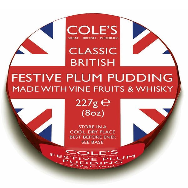 Coles Union Jack Festive Whisky Pudding 227g