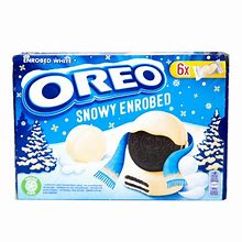 Cadbury Snowy Oreo Cookies Enrobed with White Chocolate 246g