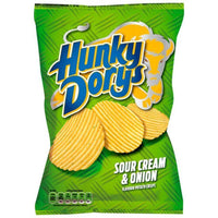 Tayto Hunky Dory Sour Cream and Onion Crinkle Cut 37g