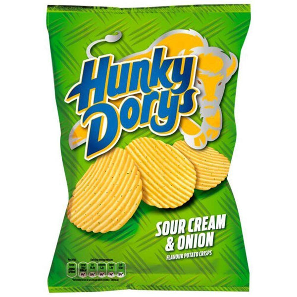 Tayto Hunky Dory Sour Cream and Onion Crinkle Cut 37g