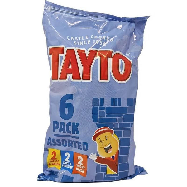 Tayto Assorted 6pk 150g