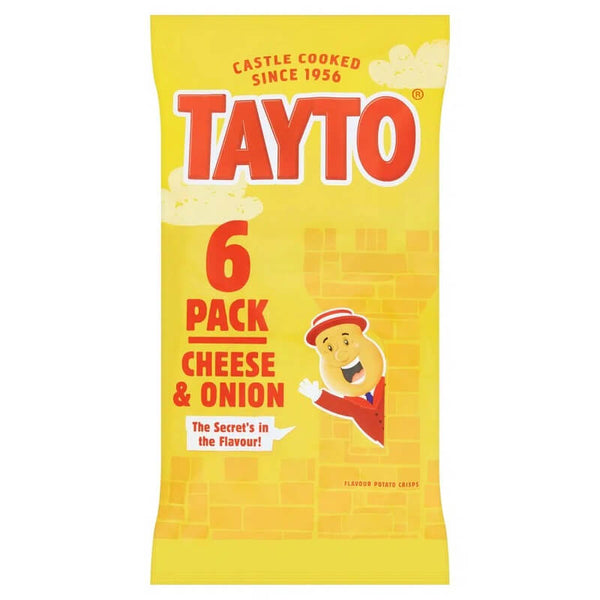 Tayto Cheese and Onion 6pk 150g