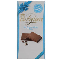 The Belgian NSA Milk Chocolate (HEAT SENSITIVE ITEM - PLEASE ADD A THERMAL BOX TO YOUR ORDER TO PROTECT YOUR ITEMS 100g