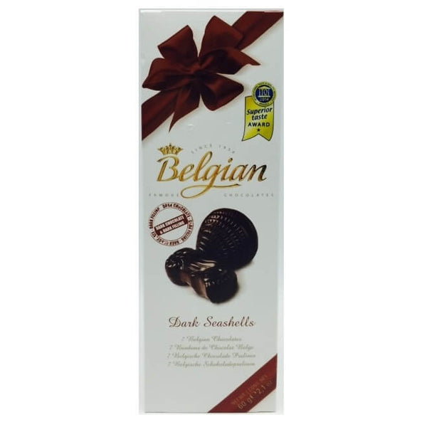 The Belgian Dark Chocolate Seashells 60g