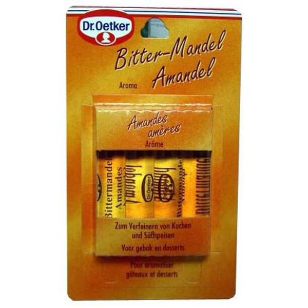 Dr Oetker Bitter Almond Aroma 4-Pack 8ml
