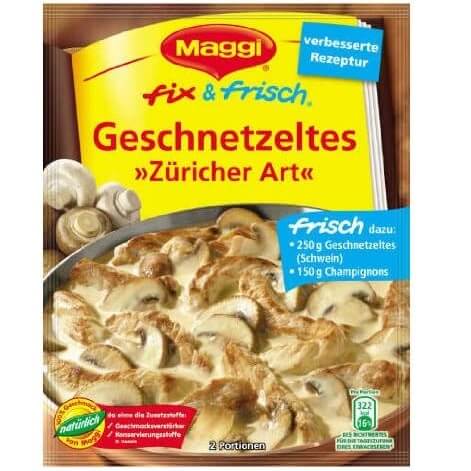 Maggi Fix Cuts Zurich-Style 32 Pieces 47g