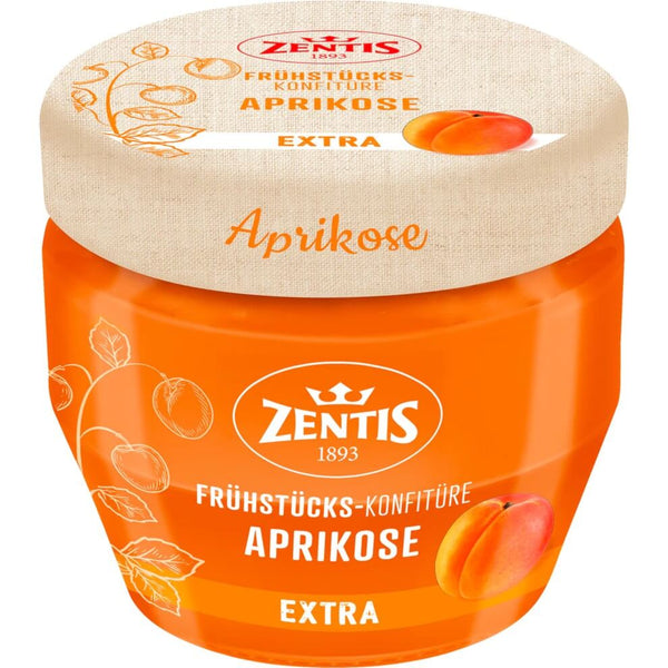 Zentis Extra Apricot Preserves 230g