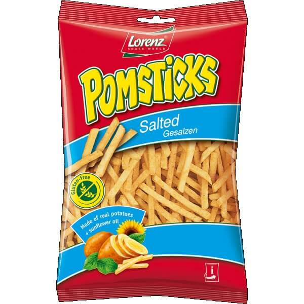 Lorenz Pomsticks Salted 85g