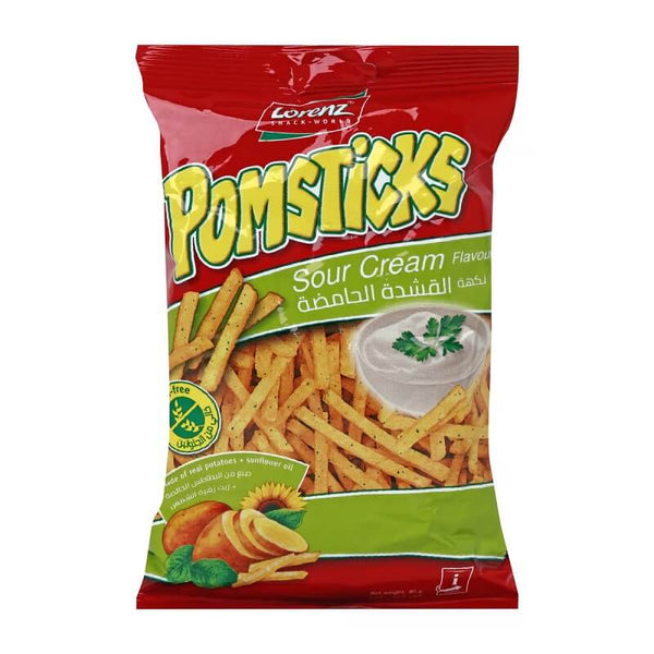 Lorenz Pomsticks Sour Cream 85g