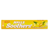 BEST BY MARCH 2025: Halls Soothers Honey and Lemon 45g