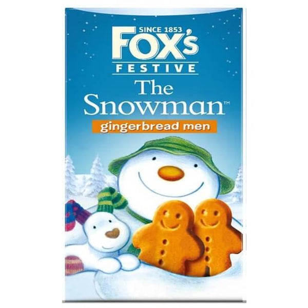 Foxs The Snowman and Snowdog Gingerbread Carton 100g