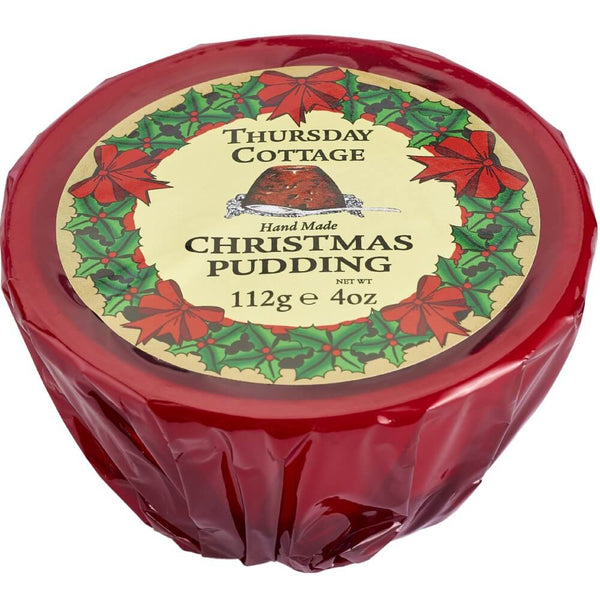 Thursday Cottage Christmas Pudding With Cognac and Cider 112g