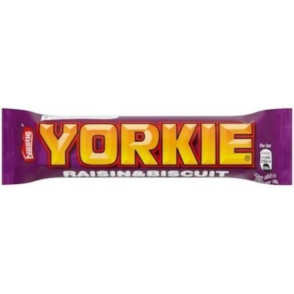 Nestle Yorkie - Raisin and Biscuit (HEAT SENSITIVE ITEM - PLEASE ADD A THERMAL BOX TO YOUR ORDER TO PROTECT YOUR ITEMS 44g