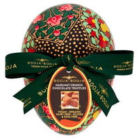 Booja Booja Vegan Gluten Free and Organic Hazelnut Crunch Chocolate Truffles Egg Gift Box 138g