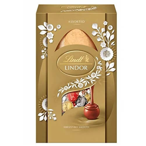 Lindt Lindor Assorted Milk Chocolate Egg 260g