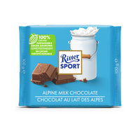 Ritter Sport Alpine Milk Chocolate Bar 100g