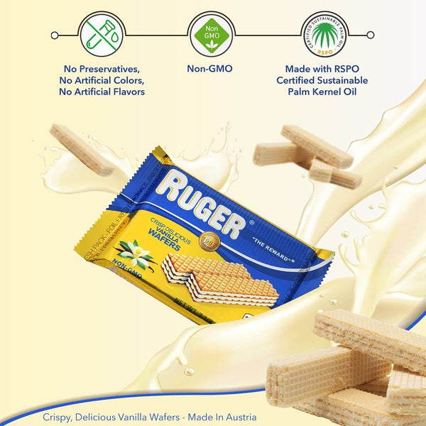 Ruger Austrian Vanilla Wafers 60g
