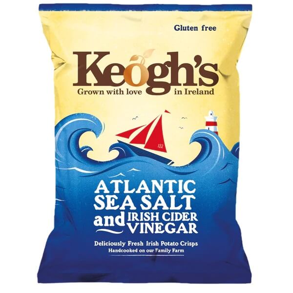 Keoghs Original Atlantic Sea Salt Thick Cut 40g