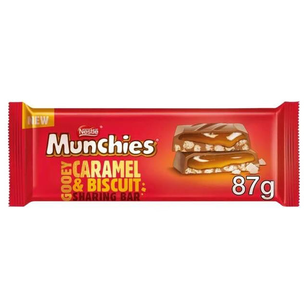 Nestle Munchie Caramel Biscuit Bar 87g