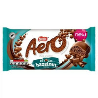 Nestle Aero Choco Hazelnut Bar 90g