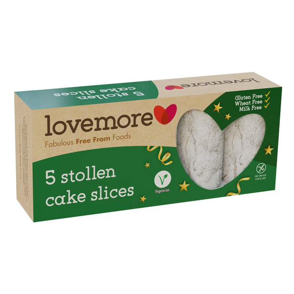 Lovemore Gluten Free Stollen Cakes Slices 240g
