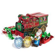 Windel Christmas Locomotive Tin with Assorted Chocolates 123g