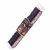 BEST BY MARCH 2025: Quaranta Selection Dark Chocolate with Almond and Hazelnuts Soft Nougat Bar 100g
