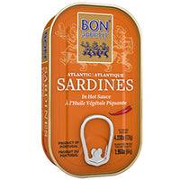 Bon Appetit Sardines in Hot Sunflower Oil 120g