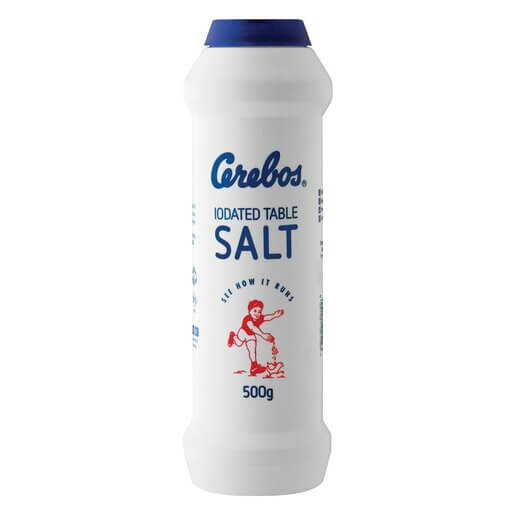 Cerebos Table Salt Flask 500g