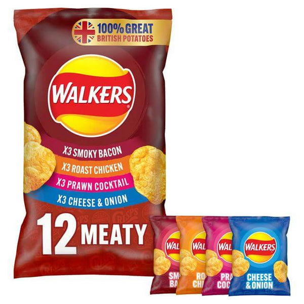 Walkers Meaty Variety 12Pk (12X25g) 300g
