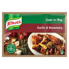 Knorr Cook In Bag Roast Garlic and Rosemary 35g