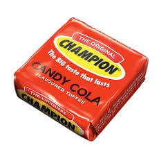 Wilsons Champion Candy Cola Toffees 10g
