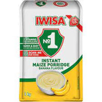 Iwisa Instant Porridge Banana 1kg
