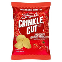 Willards Crinkle Cut Tomato Potato Chips 120g