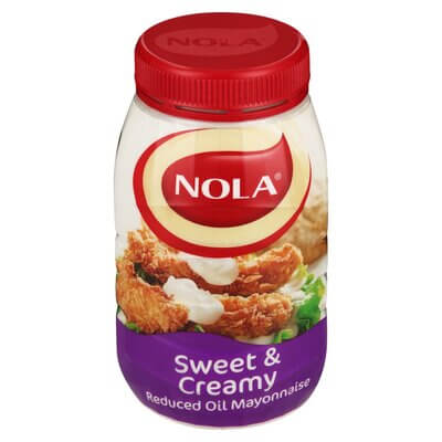 Nola Mayonnaise Sweet Creamy Reduced Oil 780g