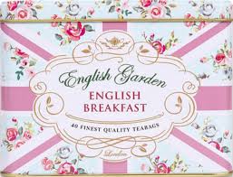 Ahmad English Garden Caddy English Breakfast Tea Bags 40g