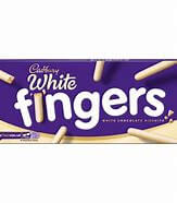 Cadbury White Chocolate Fingers 114g
