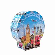 Churchills Sights Of London Tin with English Toffees 250g