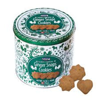 Jacobsens Denmark Gingersnap Cookies Green Tin 450g