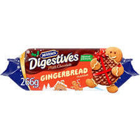 Mcvities Gingerbread Chocolate Digestives 266g